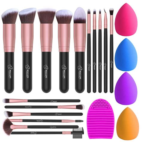 makeup brush kit walmart|makeup brush set 4pcs.